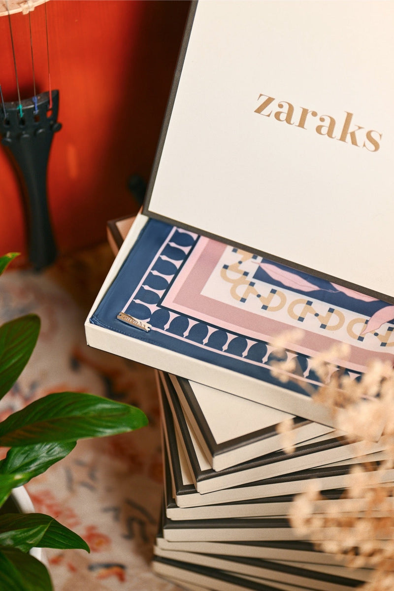 The Glow Women Square Scarf - Pink Shine