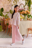 The Sarang Pleats Folded Skirt - Pink