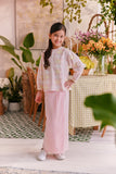 The Sarang Pleats Folded Skirt - Pink