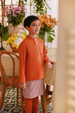 The Sarang Baju Melayu Top - Brown