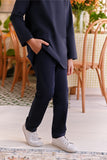 The Perfect Slim Fit Pants - Navy Blue