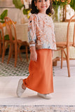 The Sarang Pleats Folded Skirt - Brown