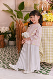 The Sarang Sun-Pleats Skirt - White