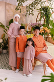 The Sarang Men Baju Melayu Top - Brown