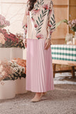 The Embun Women Sun-Pleats Skirt - Pink