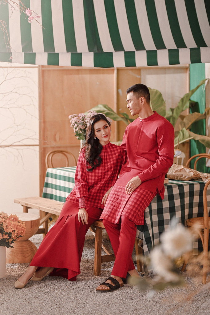 The Ori Men Instant Samping - Red Checked