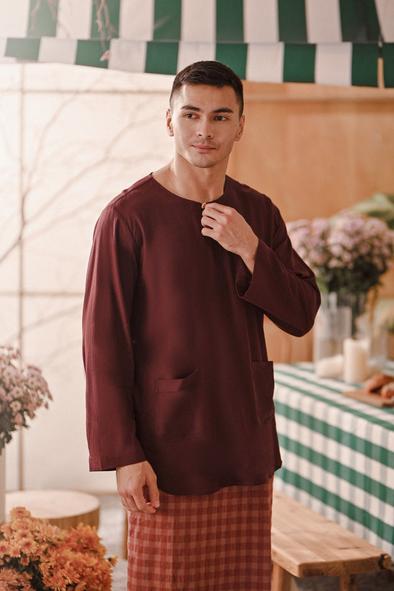 The Embun Men Pesak Kurta - Mangosteen