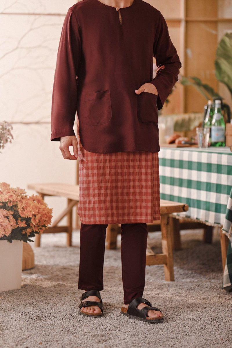 The Ori Men Instant Samping - Brown Checked