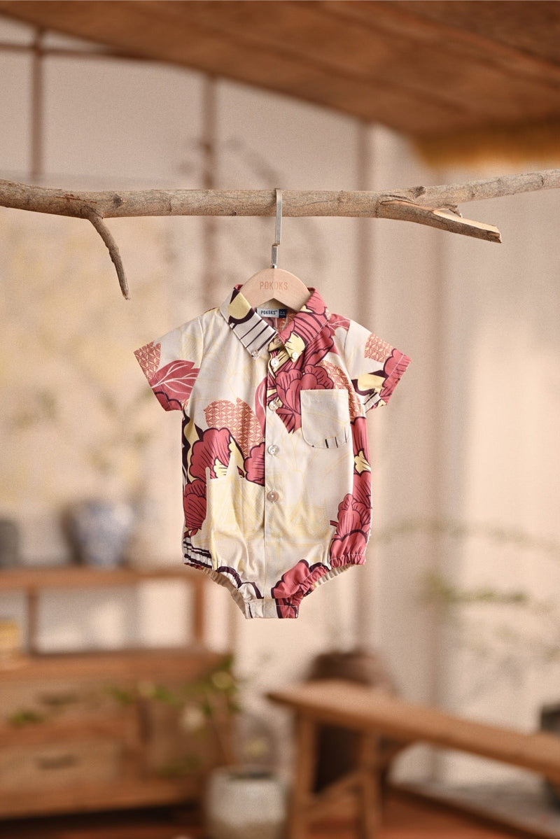 The Heiwa Babies Batik Romper - Renai