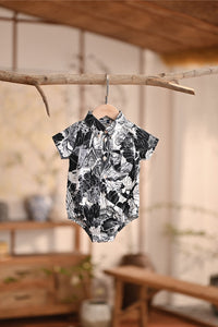 The Heiwa Babies Batik Romper - Sumi