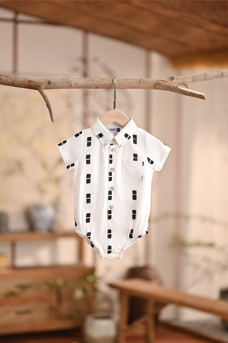 The Heiwa Babies Batik Romper - Sora