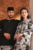 The Heiwa Men Kurta - Black