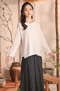 The Heiwa Women Selesa Blouse - White