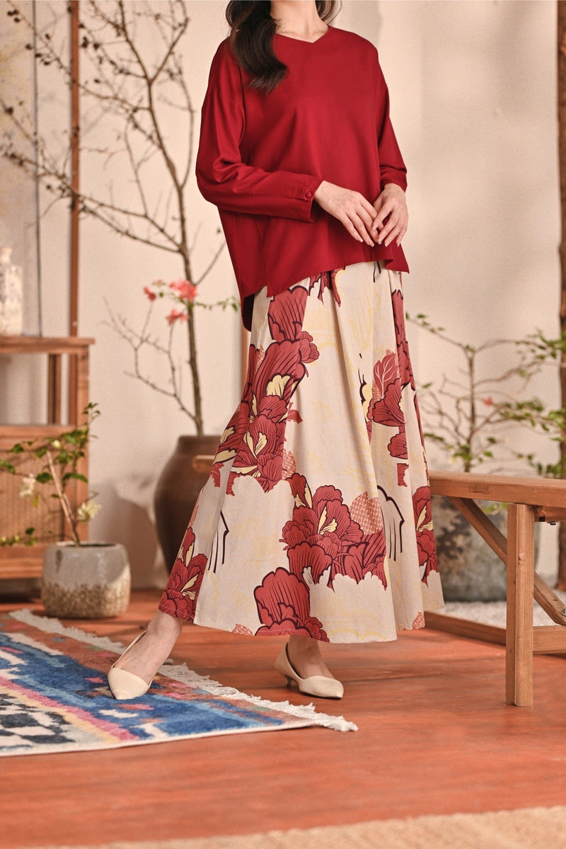 The Heiwa Women A-Line Skirt - Renai