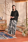 The Heiwa Women A-Line Skirt - Sumi