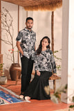 The Heiwa Men Batik Shirt - Sumi