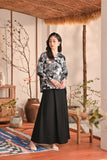 The Heiwa Women A-Line Skirt - Black