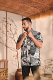 The Heiwa Men Batik Shirt - Sumi