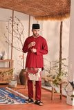 The Heiwa Men Kurta - Maroon