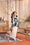 The Heiwa Folded Skirt - White
