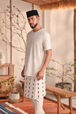 The Heiwa Men Short Sleeve Kurta - White