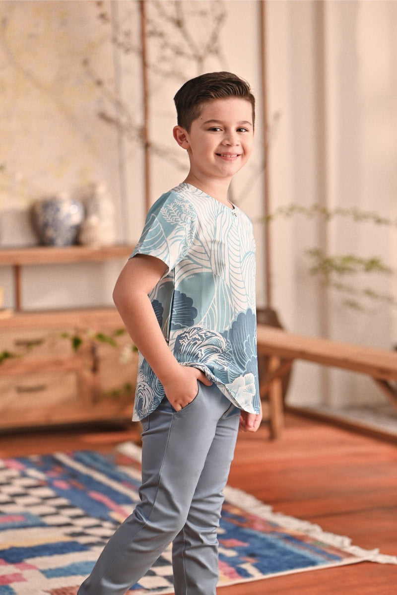 The Heiwa Short Sleeve Kurta - Kaze