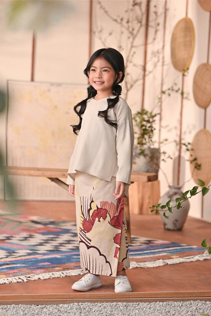 The Heiwa Folded Skirt - Renai