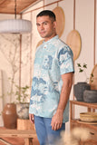 The Heiwa Men Batik Shirt - Kaze