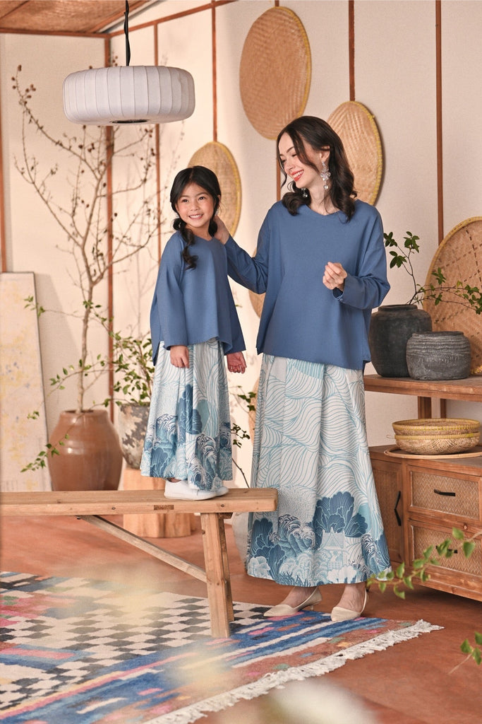 The Heiwa Women A-Line Skirt - Kaze