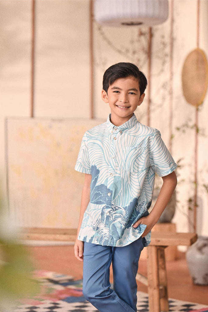 The Heiwa Batik Shirt - Kaze