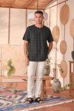 The Heiwa Men Short Sleeve Kurta - Mado