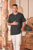 The Heiwa Men Short Sleeve Kurta - Mado