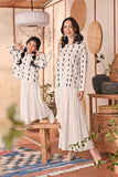 The Heiwa Women A-Line Skirt - White