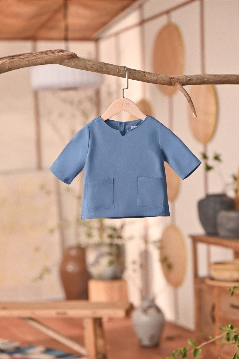 The Heiwa Babies Kurta - Blue West