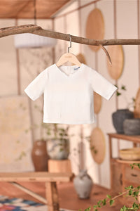 The Heiwa Babies Kurta - White