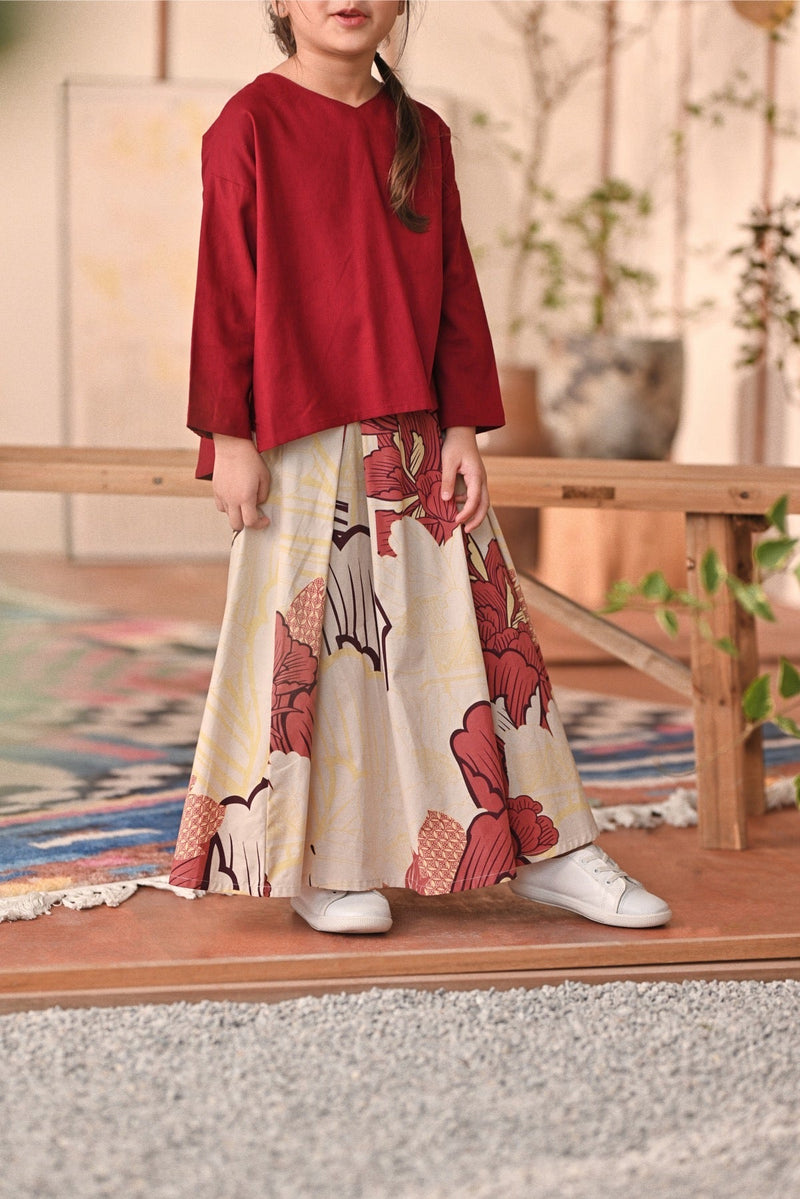 The Heiwa A-Line Skirt - Renai