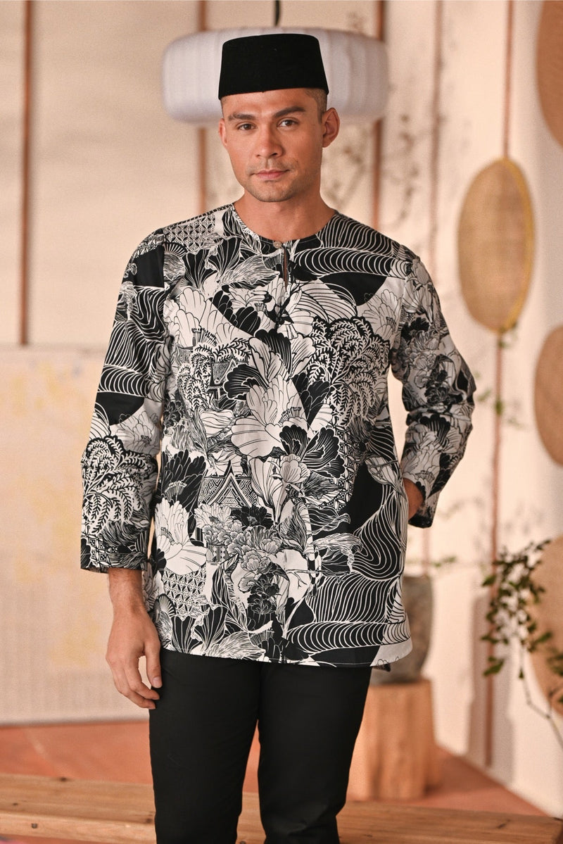 The Heiwa Men Kurta - Sumi