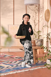 The Heiwa Folded Skirt - Sumi