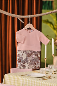 The Capai Babies Kurung - Rose Pink