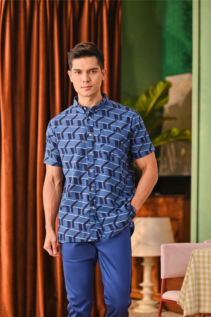 The Capai Men Batik Shirt - Urban