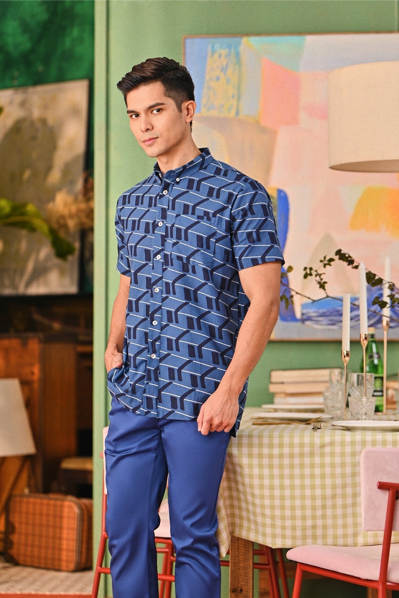 The Capai Men Batik Shirt - Urban