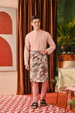 The Capai Men Baju Melayu Top - Rose Pink