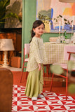 The Capai Ruffle Skirt - Tea Green