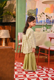 The Capai Ruffle Skirt - Tea Green