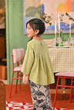 The Capai Foxy Blouse - Tea Green