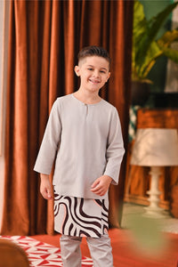 The Capai Kurta - Light Grey