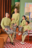 The Capai Men Baju Melayu Top - Tea Green