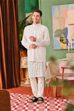 The Capai Men Baju Melayu Top - White