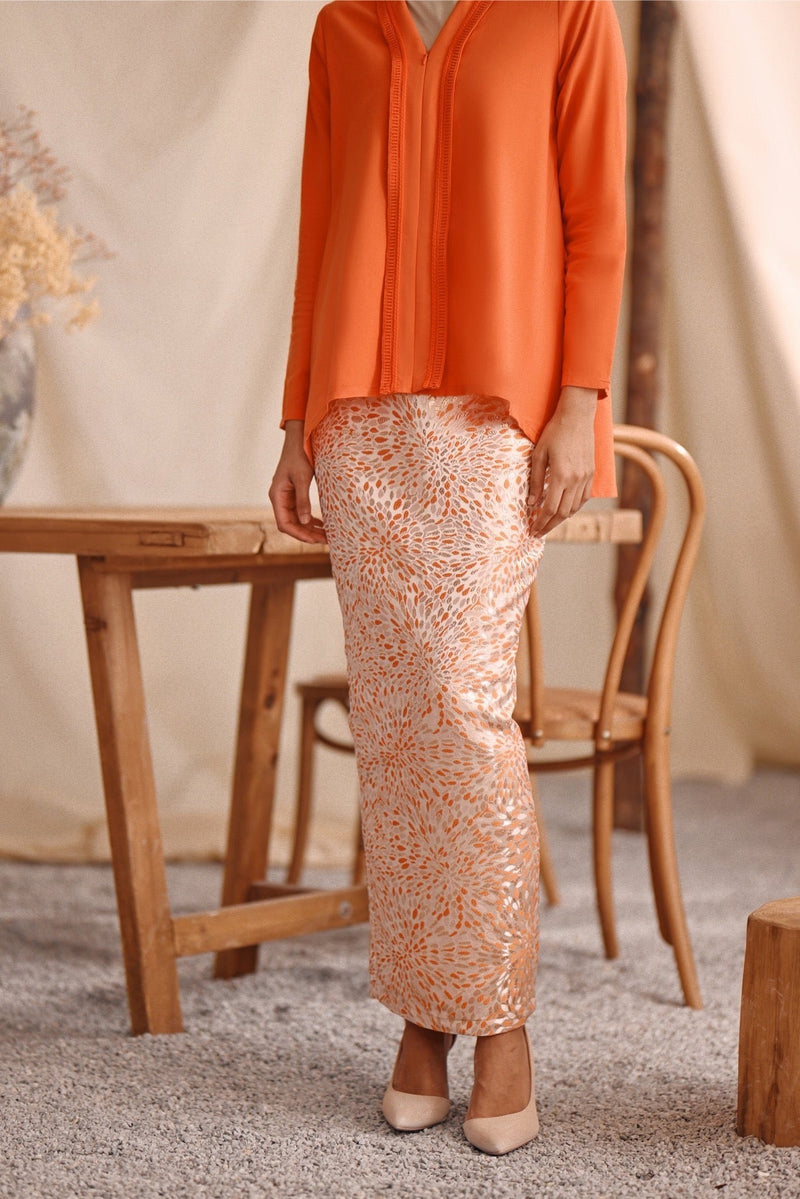 The Bayu Women Jacquard Skirt - Spring Dawn