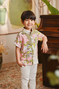 The Glow Batik Shirt - Blooms